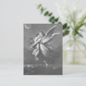 "'Geen engel die de groene aarde viste.' Briefkaart (Staand voorkant)