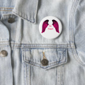 geen engel ronde button 5,7 cm (In situ)
