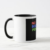 Geen enkel lichaam is een perfect citaat mok (Links)