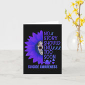 Geen enkel verhaal mag te snel eindigen met een le kaart (Gele Bloem)