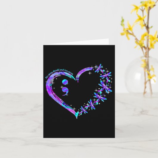 Geen enkel verhaal zou te snel moeten eindigen met kaart (Gele Bloem)