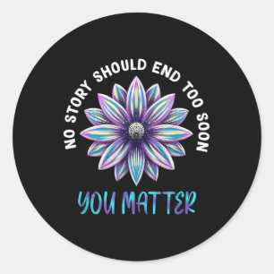 Geen enkel verhaal zou te snel moeten eindigen met ronde sticker