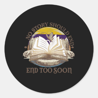 Geen enkel verhaal zou te snel moeten eindigen met ronde sticker
