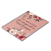 Geen enkel wapen dat tegen mij is gevormd, zal Not Notitieboek (Linkerzijde)