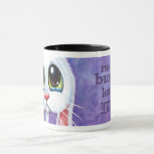Geen enkele Bunny houdt van me - Cute Sad Rabbit Mok (Midden)