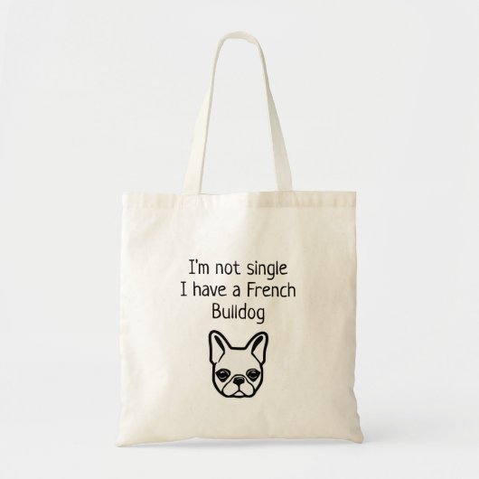 Geen enkele Canvas tas (Voorkant)