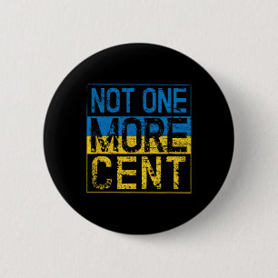 Geen enkele cent meer conservatieve republikeinse  ronde button 5,7 cm