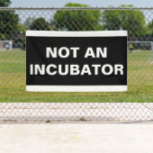 Geen enkele couveuse vrouwen zijn mensen met banne spandoek (Insitu)