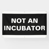 Geen enkele couveuse vrouwen zijn mensen met banne spandoek (Horizontaal)