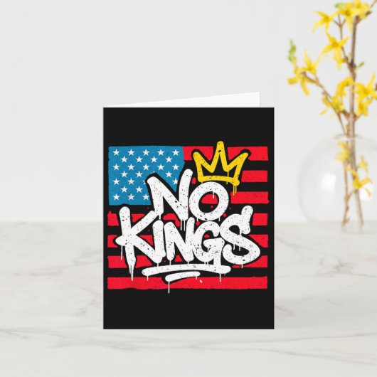 Geen enkele koning in Amerika verzet zich tegen he Kaart (Gele Bloem)