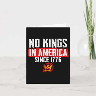 Geen enkele koning in Amerika verzet zich tegen he Kaart