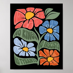 Geen enkele koning in Amerika verzet zich tegen he Poster