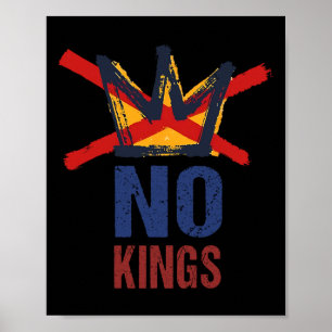 Geen enkele koning in Amerika verzet zich tegen he Poster