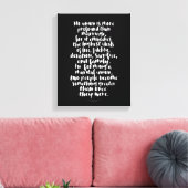 Geen enkele Unie is een prominentere liefdeshuweli Canvas Afdruk (Insitu (Woonkamer))