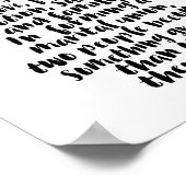 Geen enkele Unie is een prominentere liefdeshuweli Poster (Hoek)