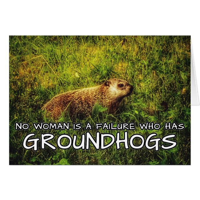 Geen enkele vrouw heeft een fiasco met Groundhogs- (Voorkant Horizontaal)