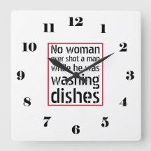 Geen enkele vrouw heeft ooit een man neergeschoten