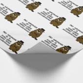 Geen enkele vrouw is een mislukking met Groundhogs Cadeaupapier (Hoek)