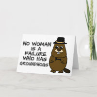 Geen enkele vrouw is een mislukking met Groundhogs