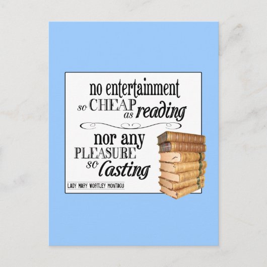 Geen entertainment, dus geen kreupelheid bij lezen briefkaart (Voorkant)