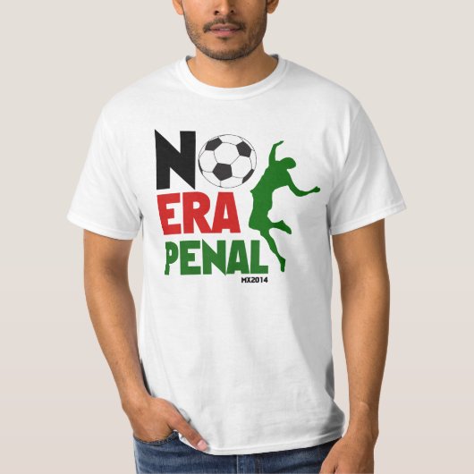 Geen Era Penal MX 2014 - Voetbal T-shirt (Voorkant)