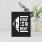 Geen erfenis is zo rijke Shakespeare citeert de sp Briefkaart (Staand voorkant)