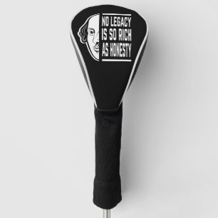 Geen erfenis is zo rijke Shakespeare citeert de sp Golfheadcover