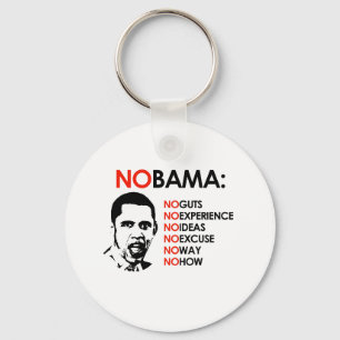 GEEN ERVARING, NOBAMA SLEUTELHANGER