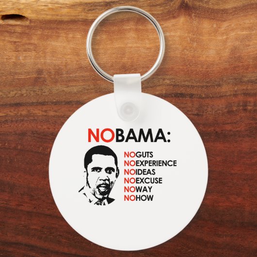 GEEN ERVARING, NOBAMA SLEUTELHANGER (Voorkant)