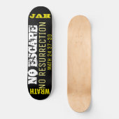 GEEN ESCAPE-skateboard Persoonlijk Skateboard (Voorkant)