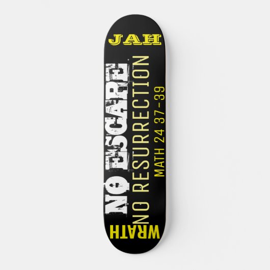 GEEN ESCAPE-skateboard Persoonlijk Skateboard (Voorkant)