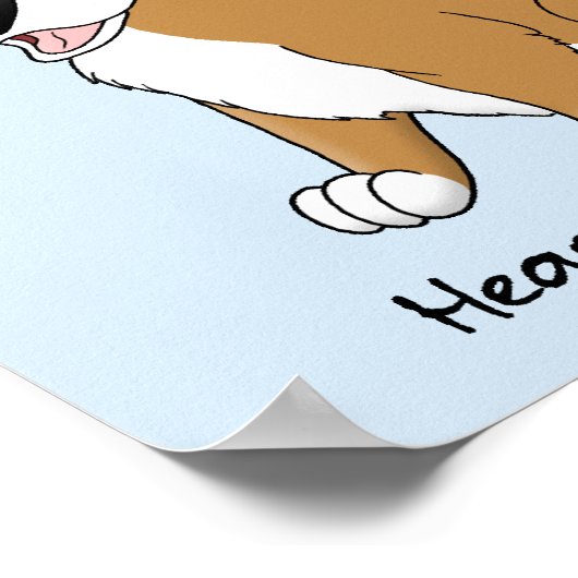 Geen Evil Corgi Trio Poster (Hoek)