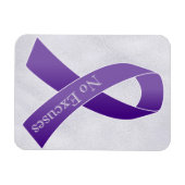 geen excuses einde huiselijk geweld vrouwen kinder magneet (Horizontaal)