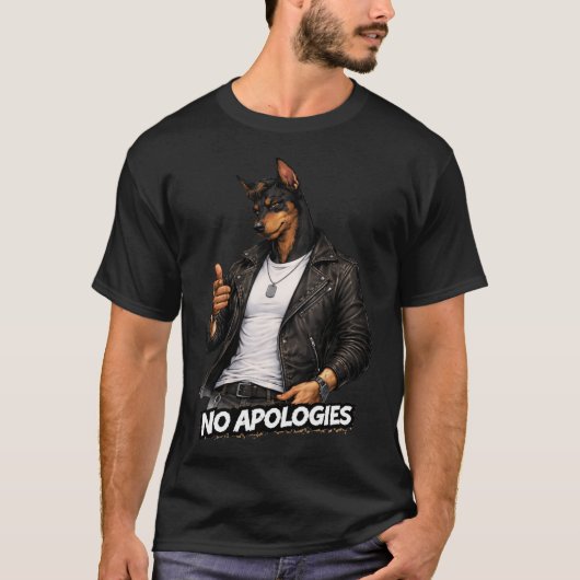 Geen excuses t-shirt (Voorkant)