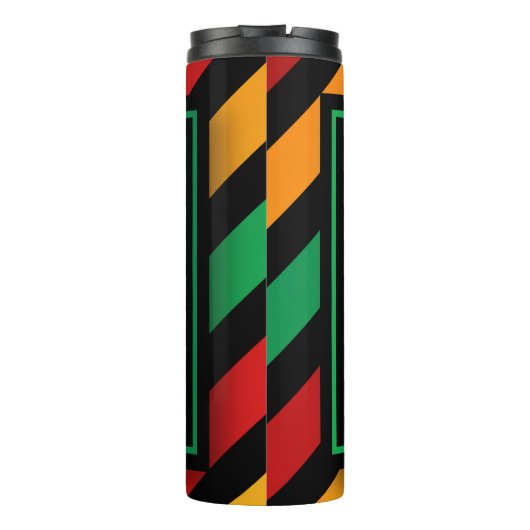 Geen excuses voor het feit dat je een zwarte huid thermosbeker (Achterkant)