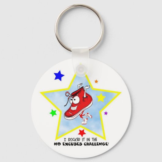 GEEN EXCUSSIE Sleutelhanger UITDAGT (Voorkant)