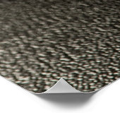 Geen excuus Bodybuilding Inspirerend Dumbell Poster (Hoek)