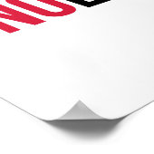 Geen excuus Gym Quote Poster (Hoek)