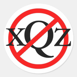 Geen excuus ronde sticker