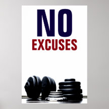 Geen excuus voor Bodybuilding Fitness Inspirerend