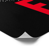 Geen excuus voor de Pop van de fitness van Bodybui Poster (Hoek)