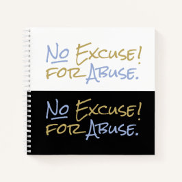 Geen excuus voor giftige emotionele mishandeling e notitieboek