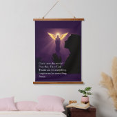 Geen excuus voor het gebed hangend wandkleed (Slaapkamer)