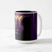 Geen excuus voor het gebed tweekleurige koffiemok (Voorkant rechts)