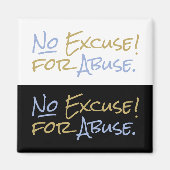 Geen excuus voor misbruik en genezing van moeilijk magneet (Voorkant)