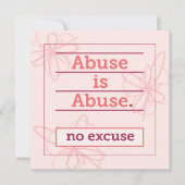 Geen excuus voor misbruik Slachtoffers Overlevende (Voorkant)