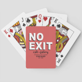 Geen Exit Café, Galerij, Chicago - Spelkaarten Pokerkaarten
