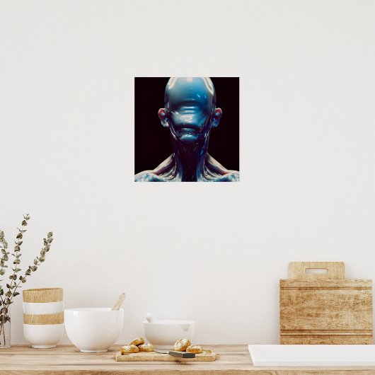 Geen Eyed Horror Poster (Keuken)