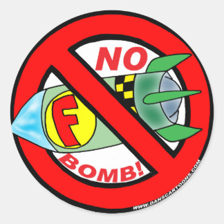 GEEN F-BOMB STICKERS
