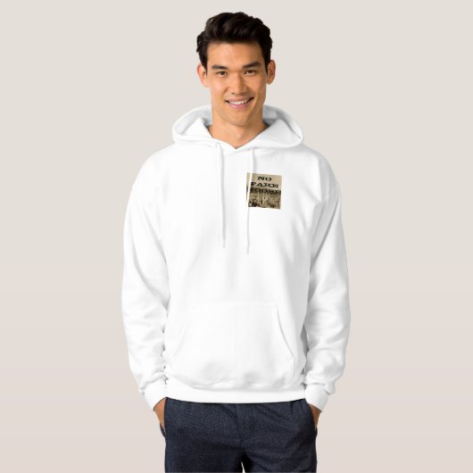 Geen Fake Noose Hoodie (Voorkant volledig)